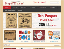 Tablet Screenshot of otopaspas.net